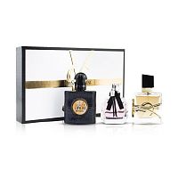 Парфюмерный набор Yves Saint Laurent Black Opium/Mon Paris/Libre 3x30 ml оптом в Тольятти 